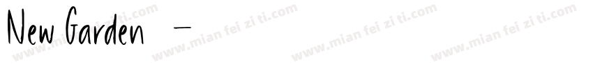 New Garden转换器字体转换